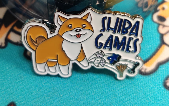 Shiba Games Logo Pin