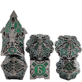 Morning Star and Flail Metal Dice Sets