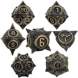 Morning Star and Flail Metal Dice Sets