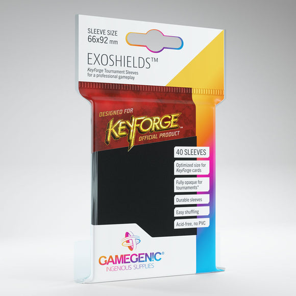 Gamegenic Keyforge Exoshields 40 Sleeves