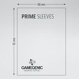 Gamegenic 66 X 91 Prime Sleeves 100 Count Dark Grey