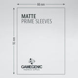 Gamegenic 66 X 91 Matte Sleeves 100 Count Lime Green