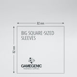 Gamegenic Lime Big Square 82 x 82 Matte Sleeves