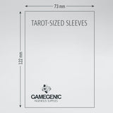 Gamegenic Orange Tarot 73 X 122 Matte Sleeves